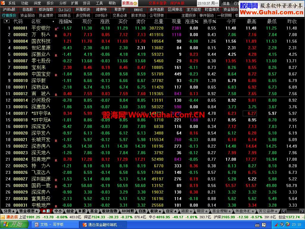 短线_(通达信金融终端2014年(1月9日版）第二次简单修改