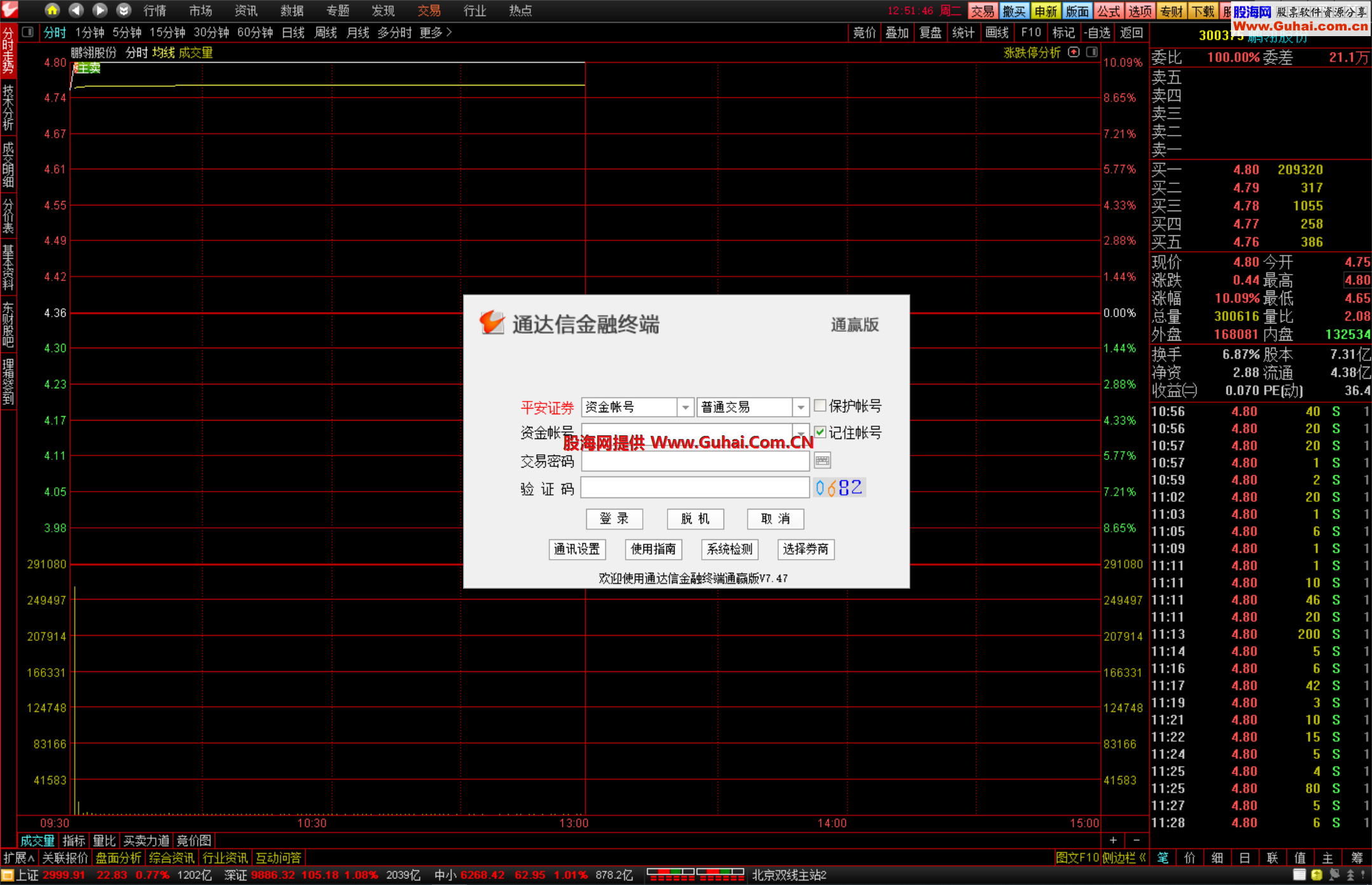 国庆70礼物 通达信747_L2许氏绿色版