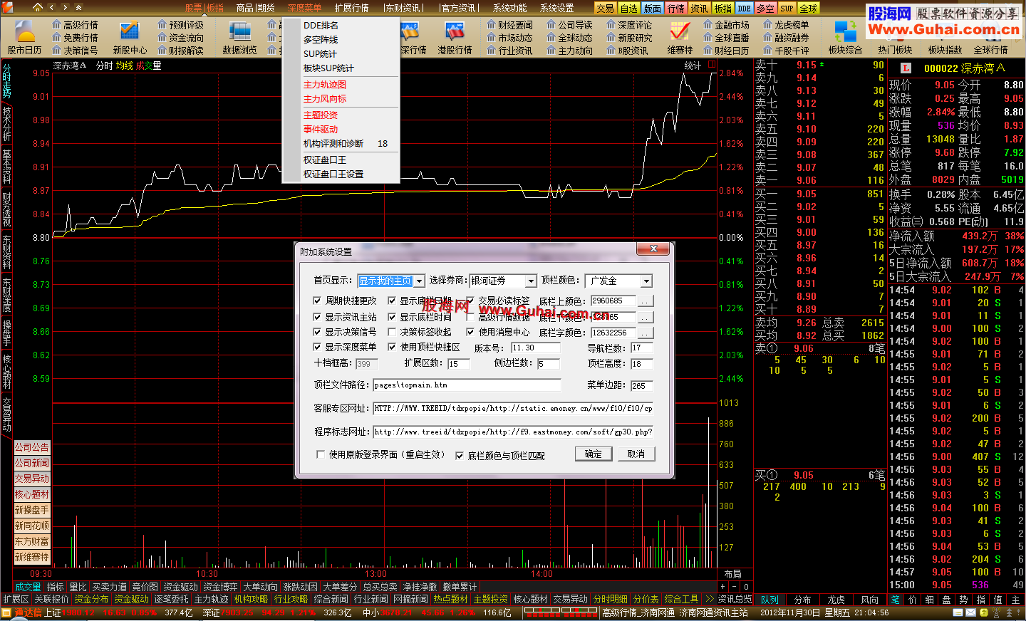 股海网通达信Build:12102611 new_tdx_7.053(12.01更新)