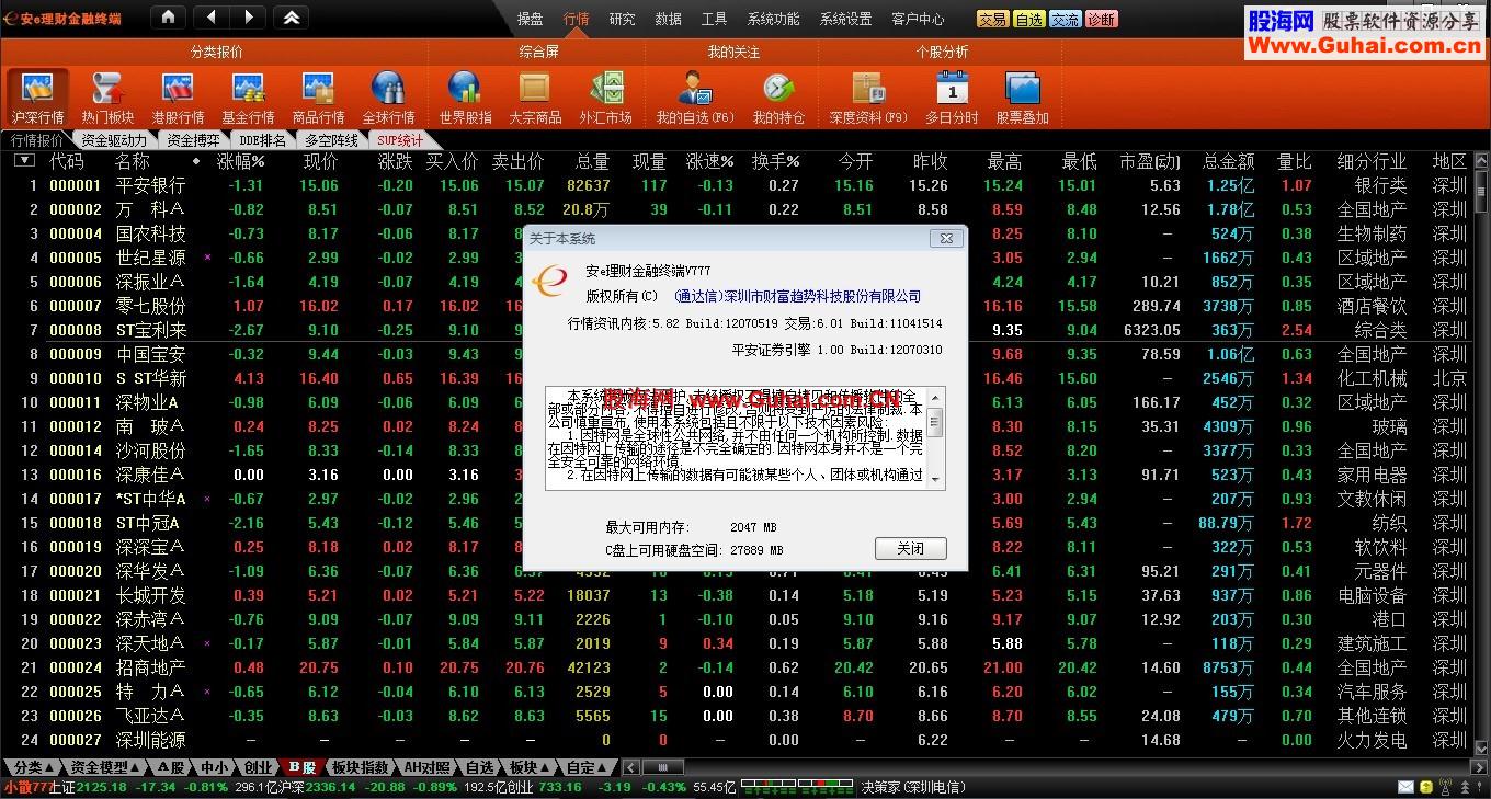 通达信安e理财金融终端1.25版（支持BS交易落地）