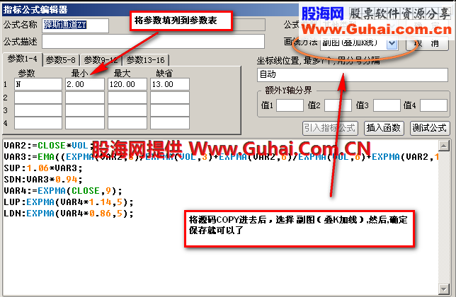 通达信资金轻松翻倍的经典指标组合 图文详细说明