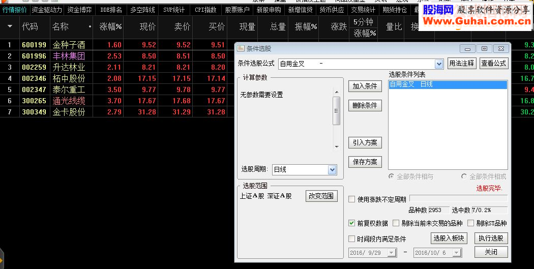 通达信抓波段超高成功率（源码）