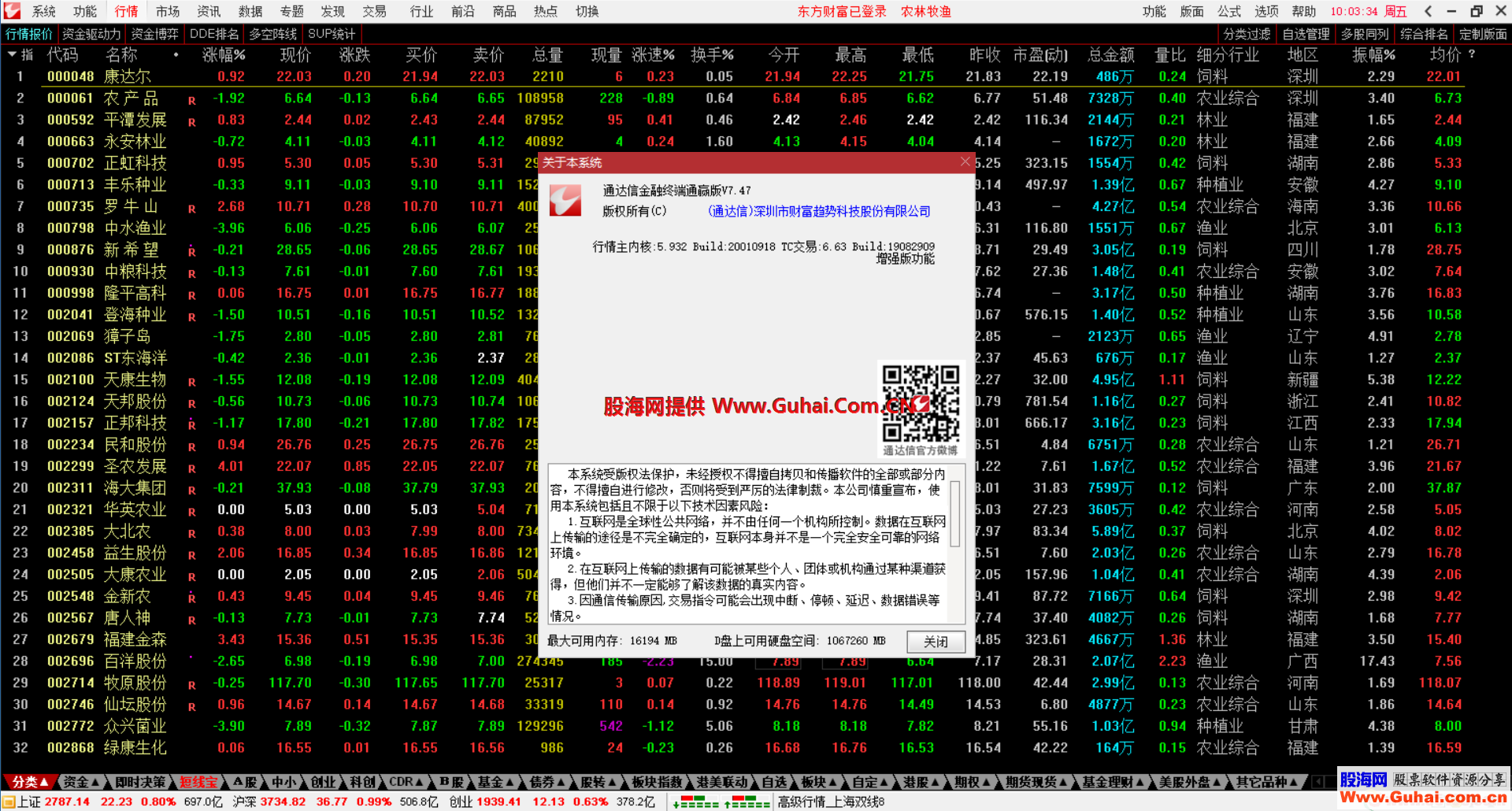 通达信金融终端747实战版：多券商交易+BS落地+极速直通