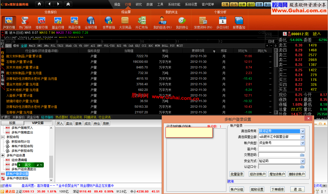 通达信安e理财金融终端5.83(20121110)vip,跨券商