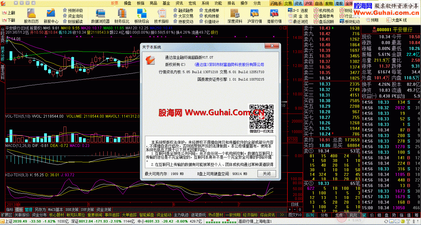 V7.07 130712_5.85 机构交易版_陈中老师最新修正版