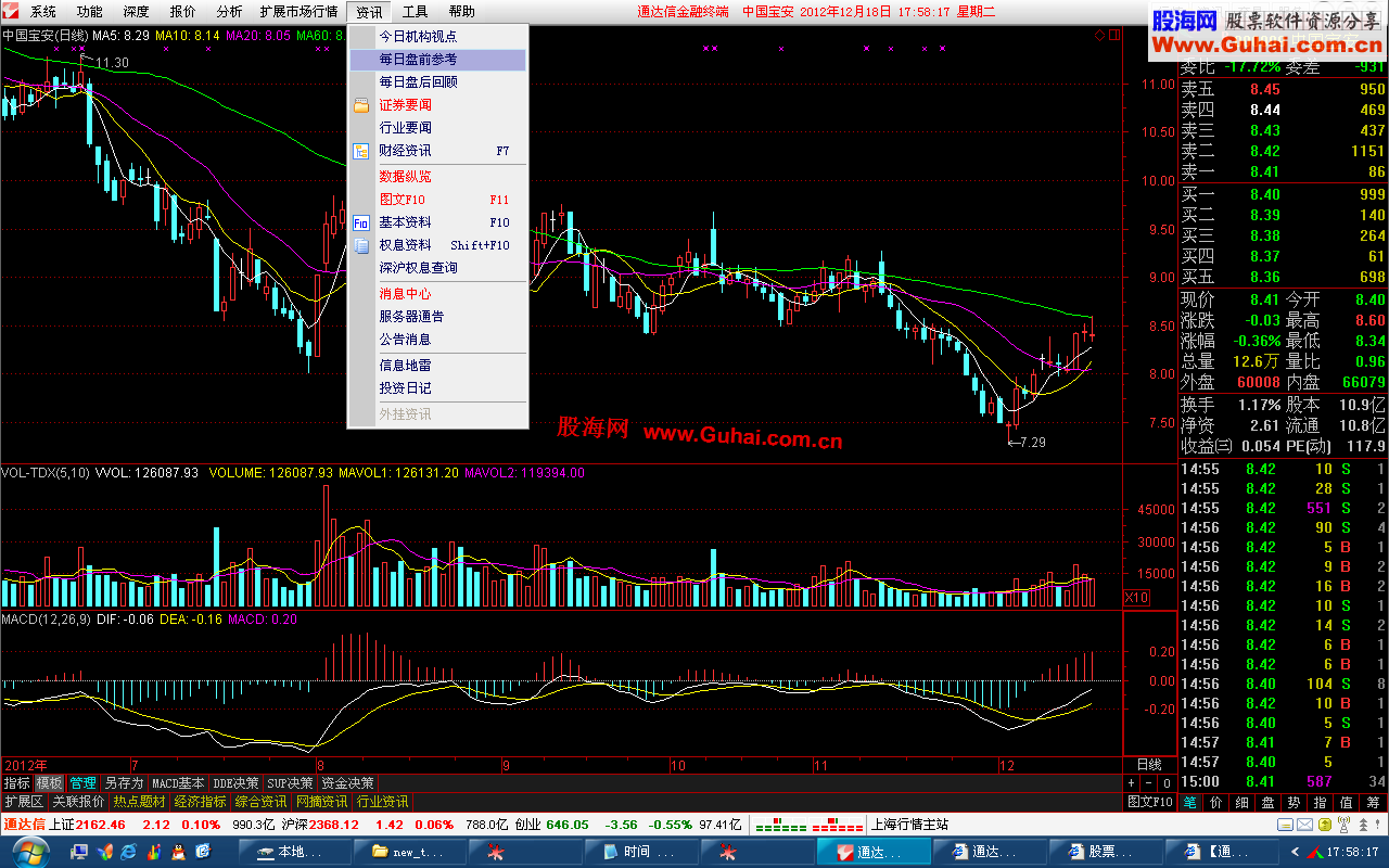 通达信金融终端7.053测试版12121815主程序修改[无壳无密]1218更新