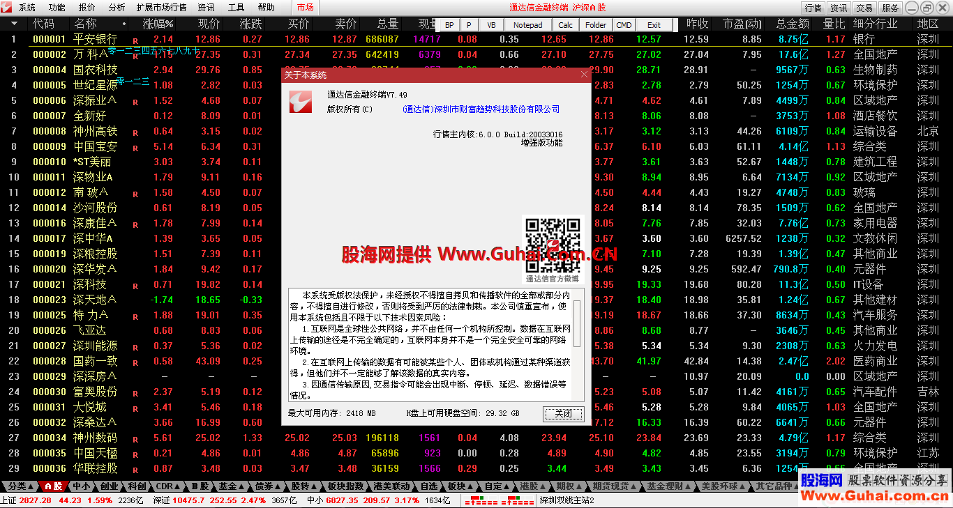 通达信749练手脱壳、去广告、去校验、多文字标注、风向撤单未测试