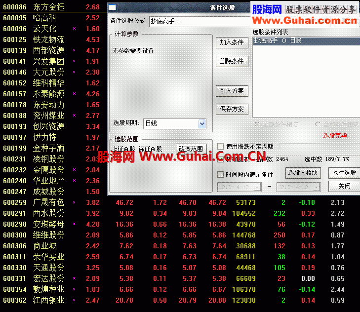通达信抄底神功预警公式不含未来