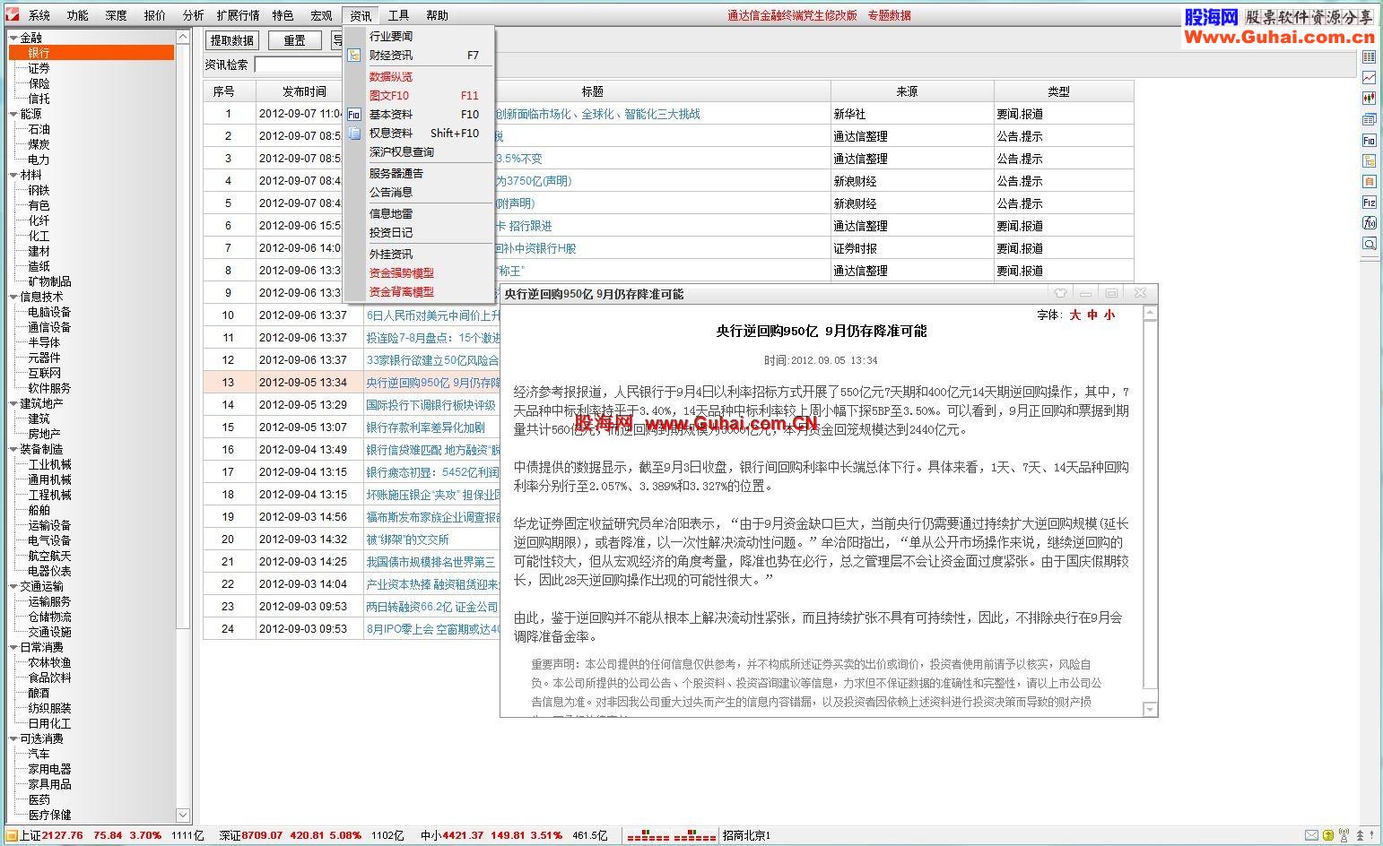 通达信金融终端党生破解版V7.04(内核 5.83 )无壳无密无限制[9月9日更新]