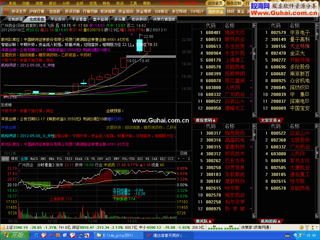 通达信普天同庆快龙版补丁