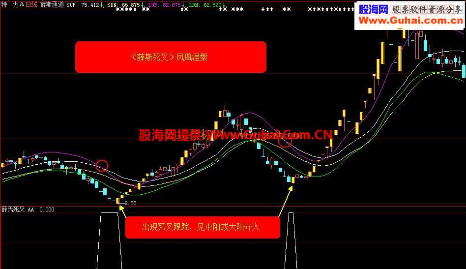 通达信《薛斯死叉》和《薛斯鱼头》（指标副图选股说明贴图加密）