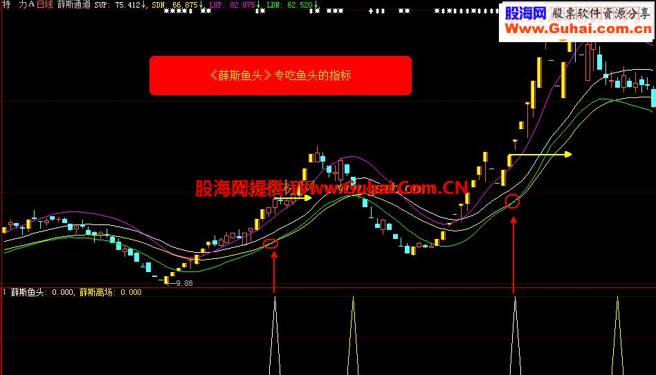 大智慧《薛斯死叉》和《薛斯鱼头》(指标副图\选股说明贴图加密）