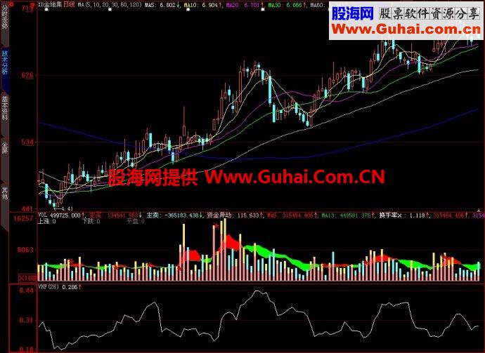 大智慧VHF副图辅助指标