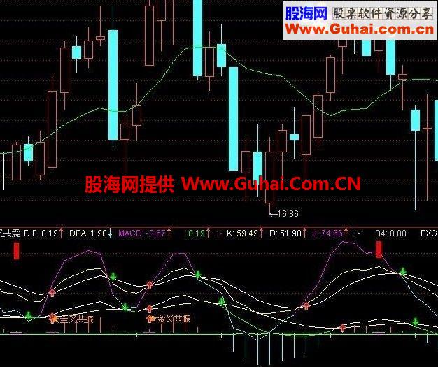金叉共振副图指标 