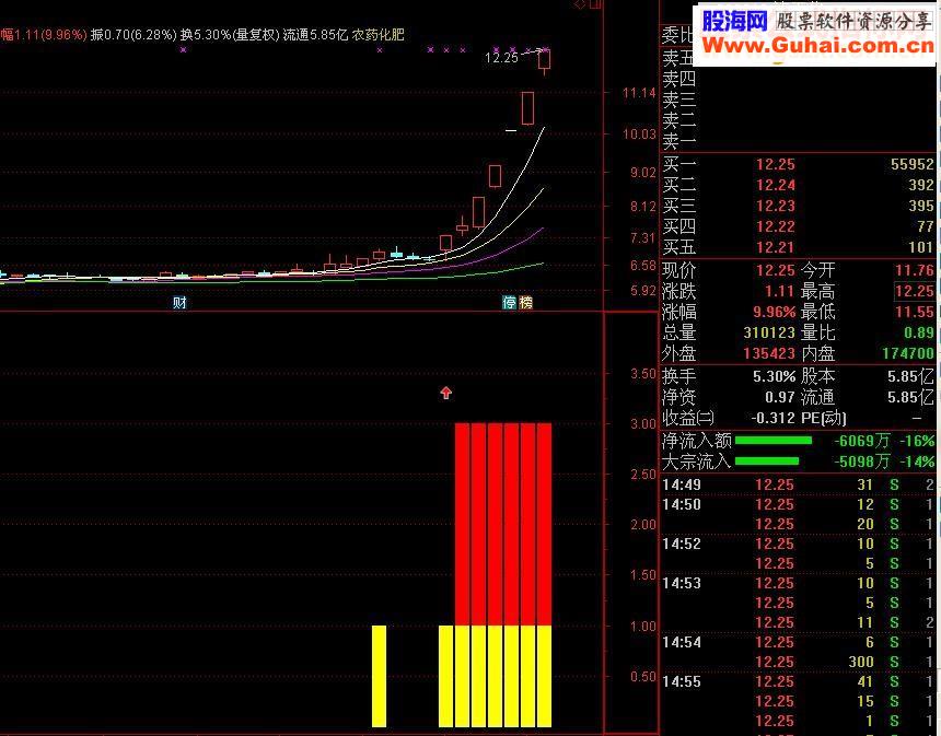 通达信涨停赌一把（指标选股贴图不加密）