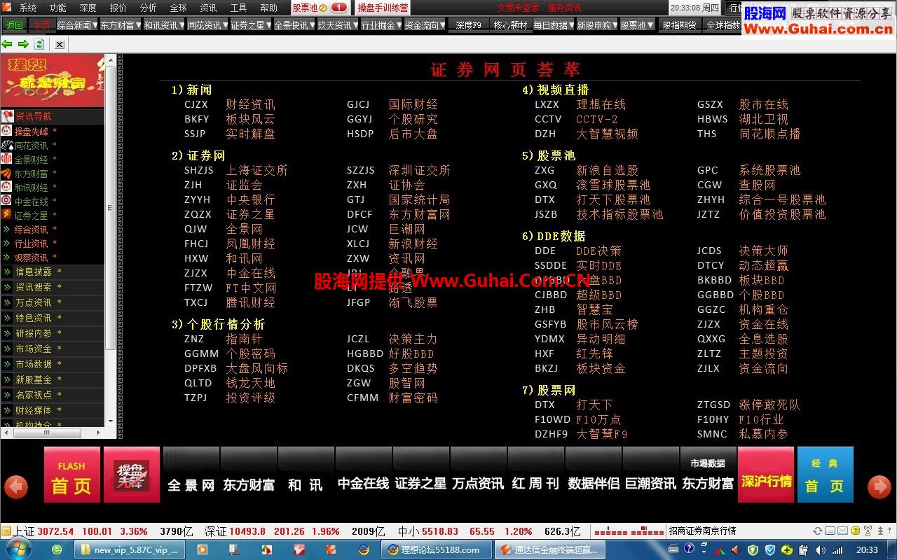 通达信金融终端★【new_vip_5.87C_vip_顶栏版】★唐仁正