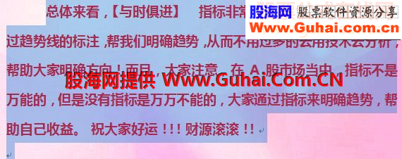 通达信【与时俱进】指标使用秘籍