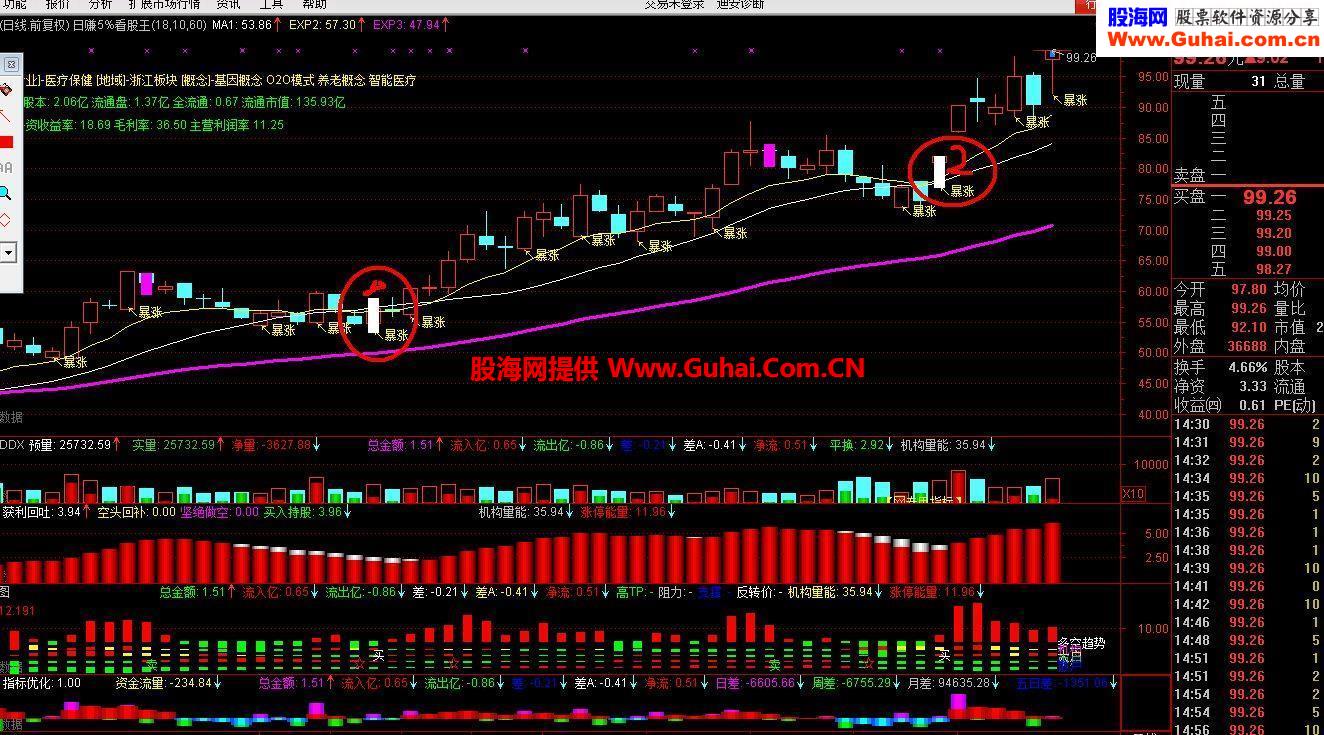 看股王主图指标公式