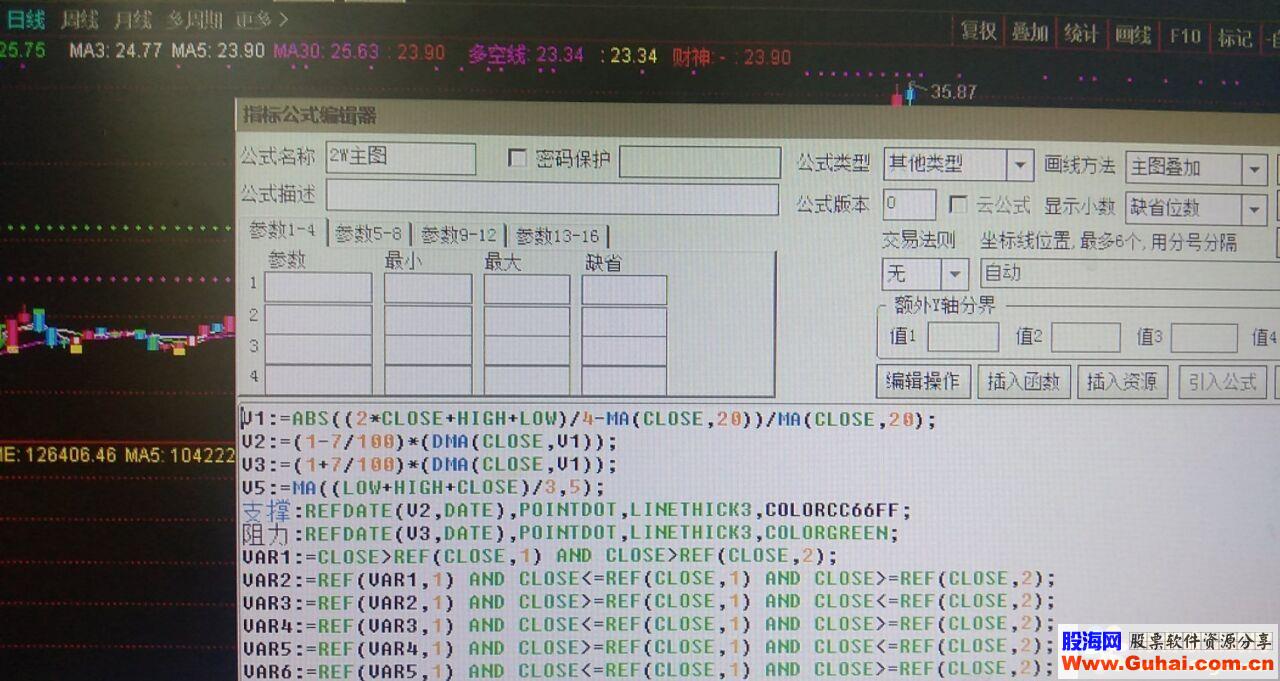 通达信2W主图（公式 主图 K线图）