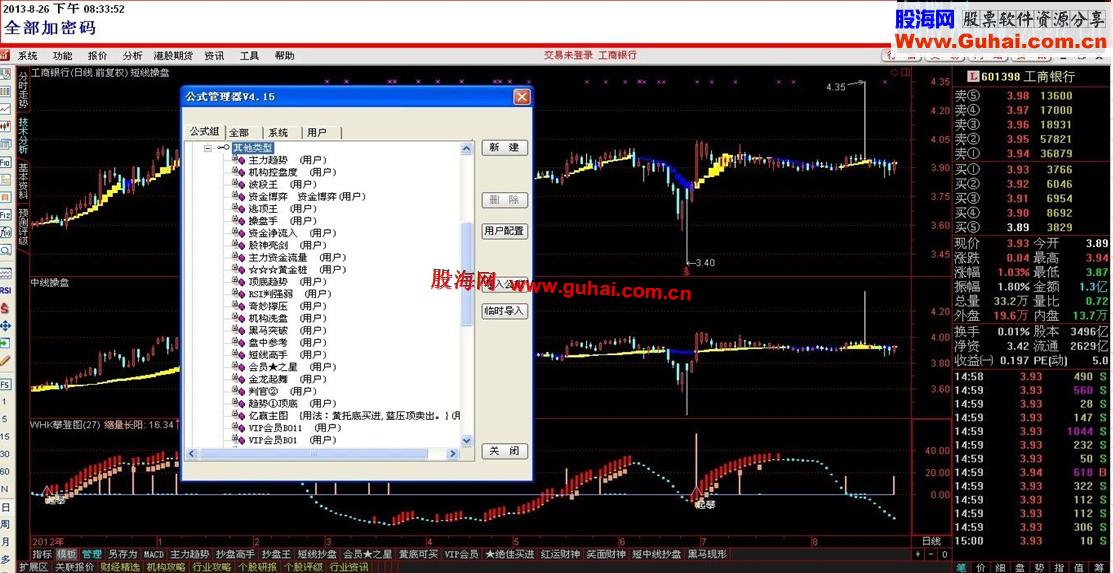 【傻买傻卖】航标操盘手加密公式和谐