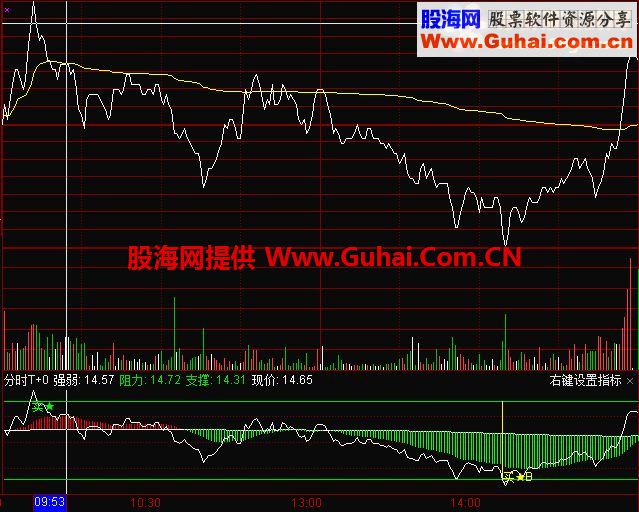 准确率极高的盘中T+0指标