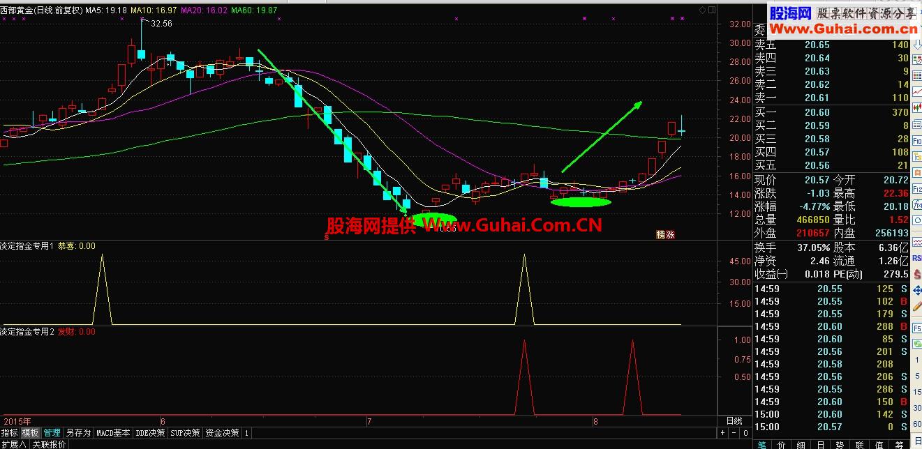 淡定指金专用选股