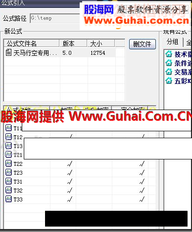 大智慧天马行空专用公式