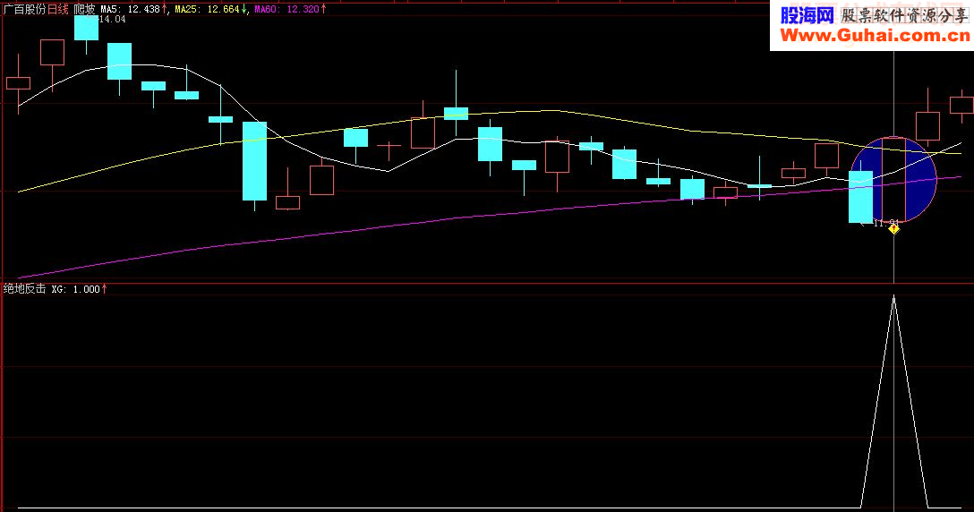 绝地反击（选股指标通用源码）