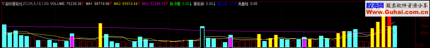 超级量能柱ZC副图公式 源码
