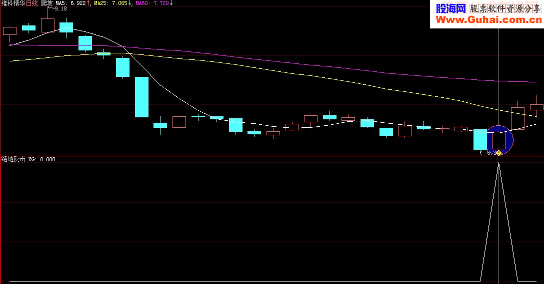 绝地反击（选股指标通用源码）