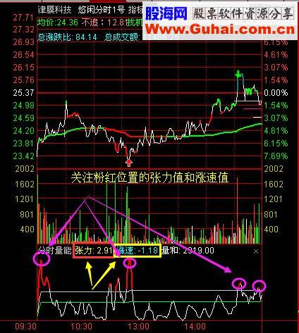 通达信分时量能(分时副图指标 说明)