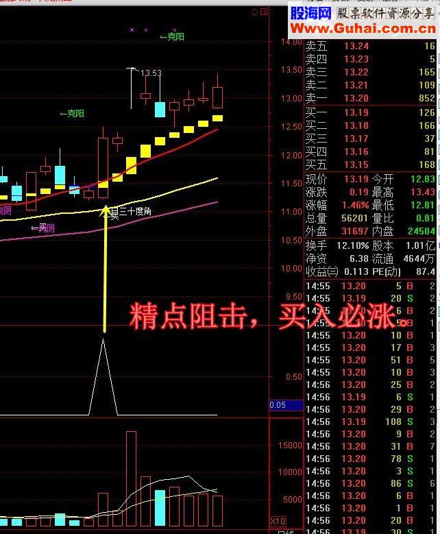 通达信买入必涨《骑黑马稳健版》【金钻精品指标】