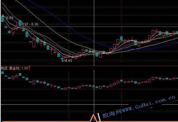 庄家砸出黄金坑抄底---指标公式