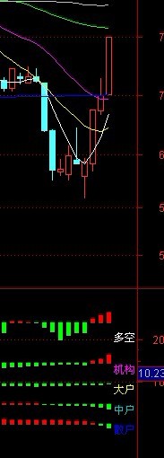 机构 大户 中户 散户 持仓一目了然 比收费的好使一万倍