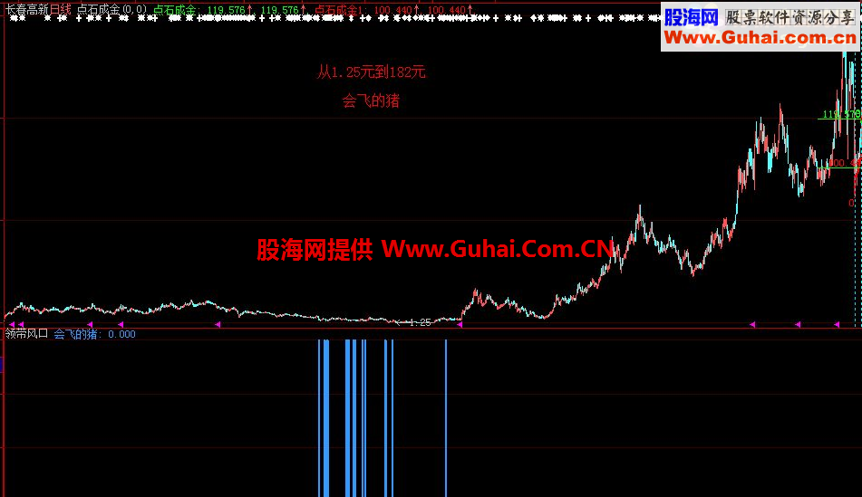 大智慧《领带风口》指标副图贴图加密