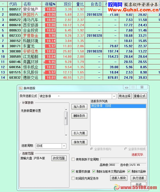 通达信诱空涨停选股源码副图贴图捉妖股