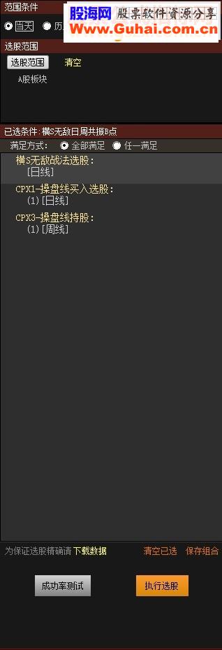 100%成功率的选股方案之二：横S无敌战法日周共振B点