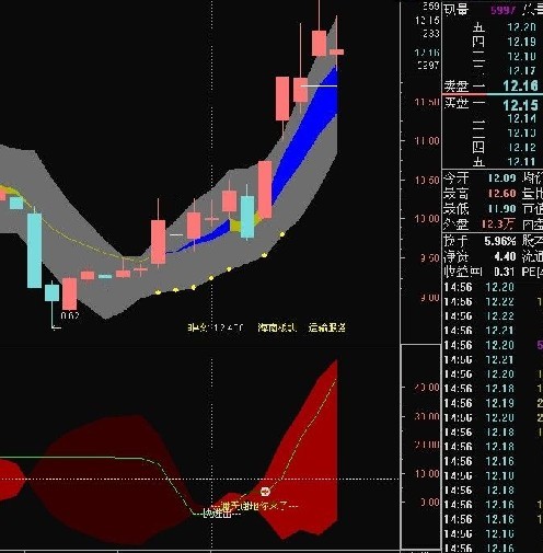 通达信进出有道公式（有图 有源码）