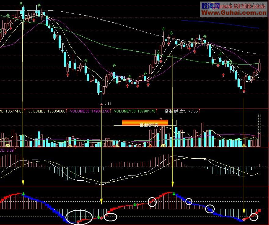 通达信MACD变种副图公式 波段风暴 帮助您看底逃顶 