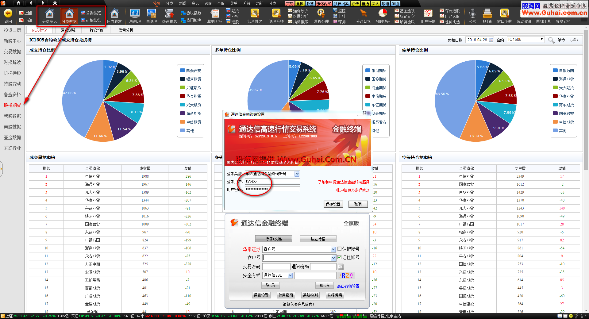 庆5.1 通达信全赢伸缩顶栏和谐版