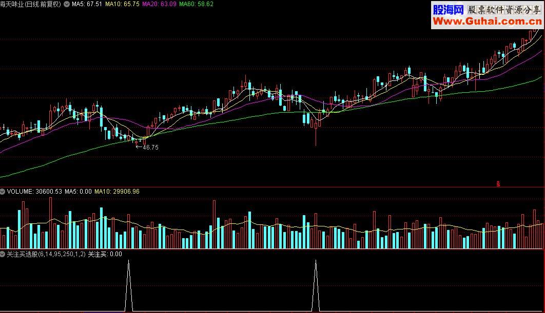通达信关注买选股公式源码贴图