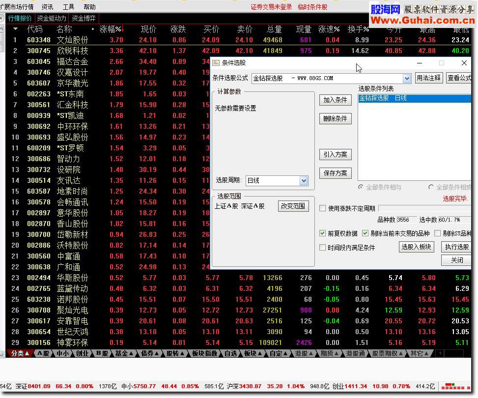 通达信【金钻指标】金钻探分享自用指标金钻头无未来源码附图