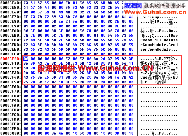 通达信TUserComm 内置L2报文(密码)