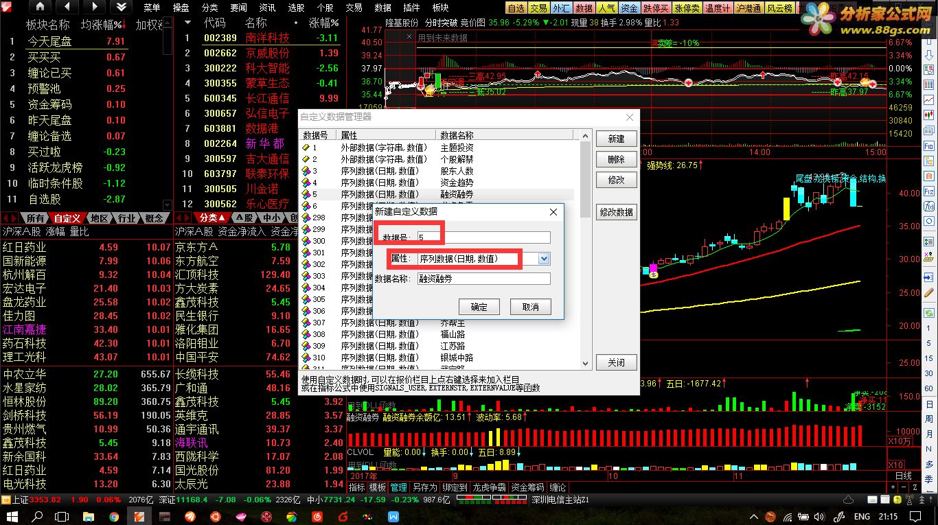 通达信资金趋势+融资融券+龙虎榜+早盘竞价 (在线更新版，贴图)