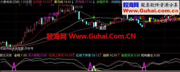 通达信跟庄买卖副图+预警