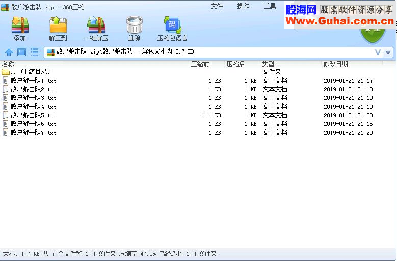 通达信散户游击队(指标选股/副图贴图)
