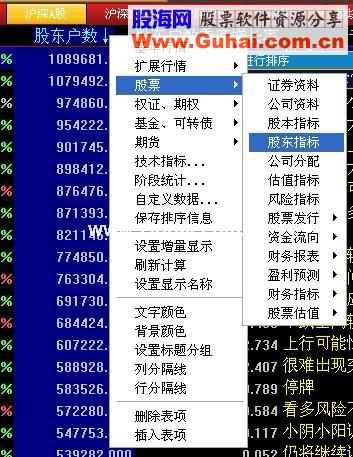 大智慧【插入表项】的重新整合及使用方法