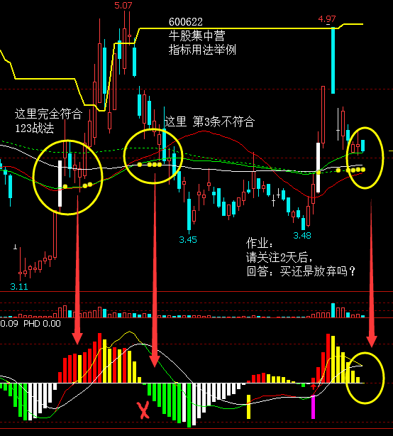 通达信NXZ-MACD副图指标 你可以一周提升至少5年的操盘功力